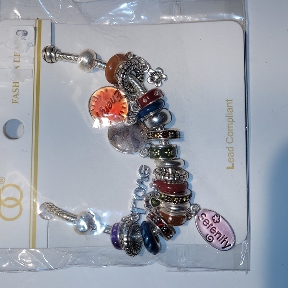 Bracelet with Different Charms - Picture 1 of 7